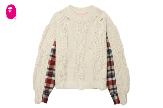 BAPY DISTRESSED SWEATER