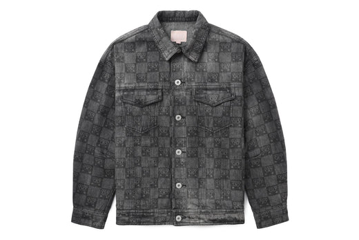 BAPY MONOGRAM DENIM JACKET