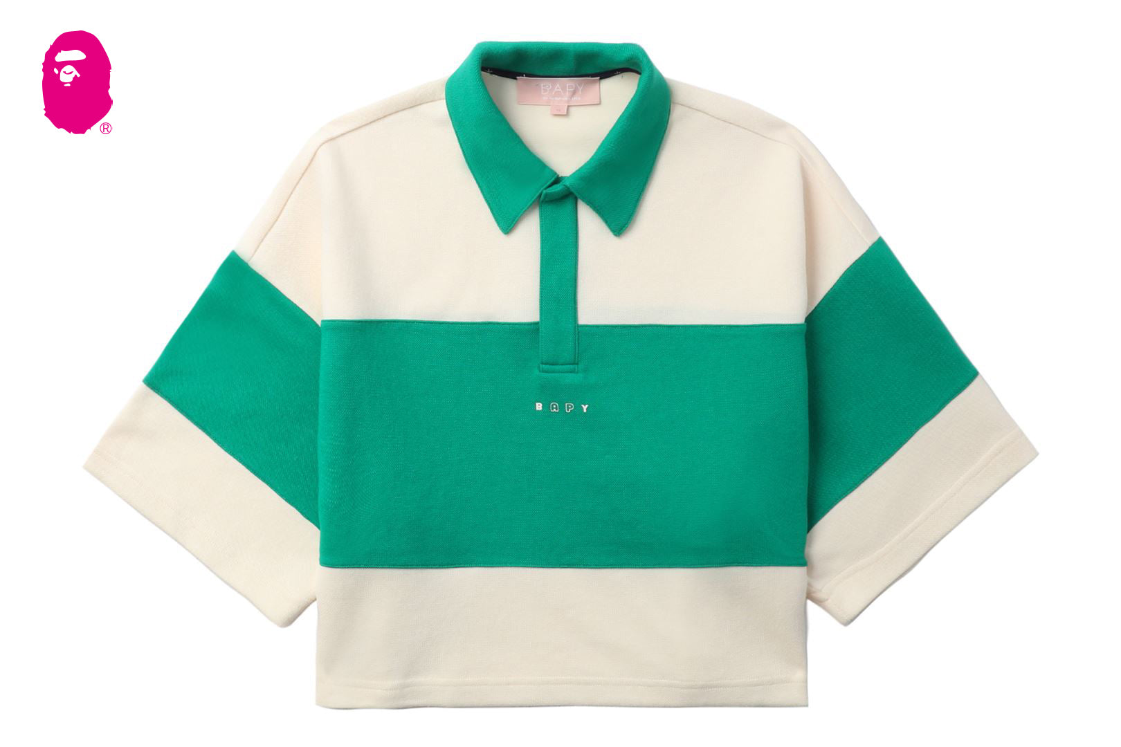 ポロシャツ ポロ BAPY STRIPED POLO SHIRT レディース BAPY BY A BATHING APE ポロシャツ ポロ STRIPED POLO