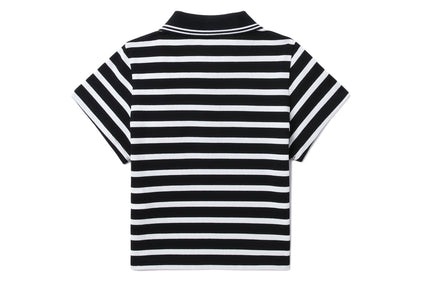 BAPY BODYCON POLO SHIRT