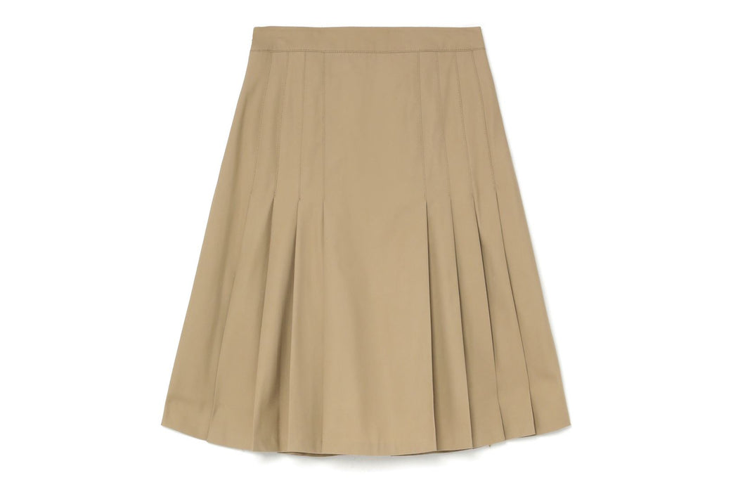 BAPY PLEATED A-LINE SKIRT | bape.com