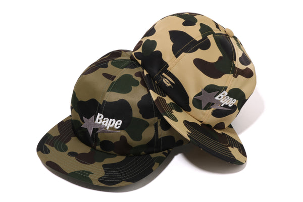 1ST CAMO BAPE STA LOGO NYLON CAP | bape.com