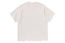 SPRAY PRINT COLLEGE LOGO RELAXED FIT TEE