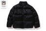 LUX SPORT PATTERN JACQUARD NYLON DOWN JACKET