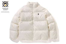 LUX SPORT PATTERN JACQUARD NYLON DOWN JACKET