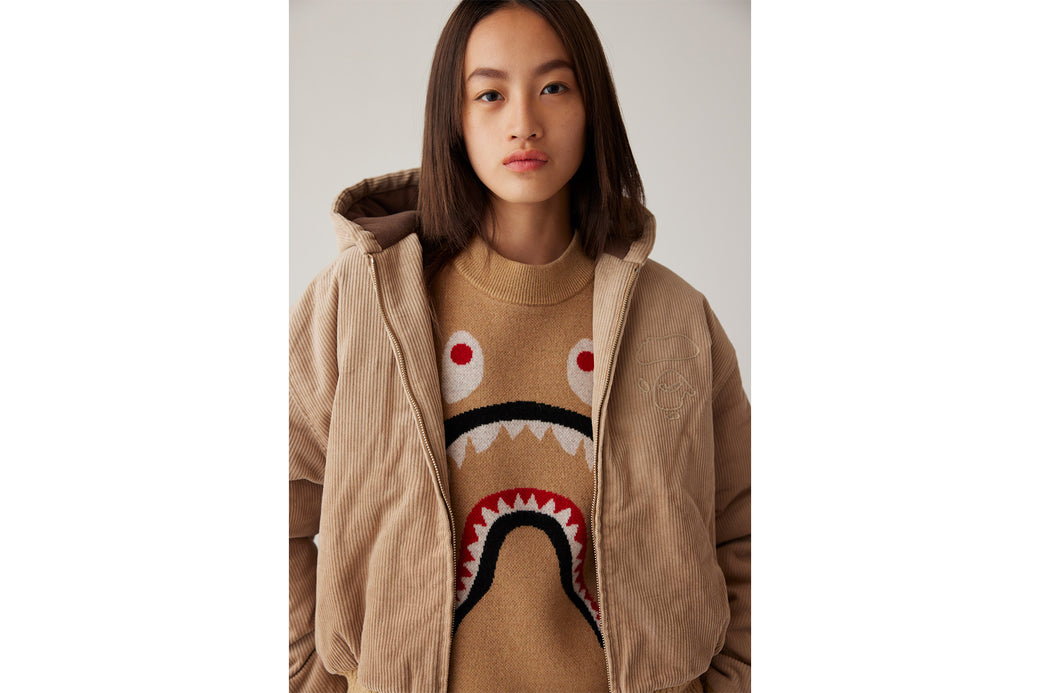 SHARK WOOL MIX SWEATER | bape.com