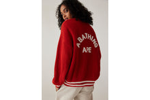 A BATHING APE COLLEGE CARDIGAN