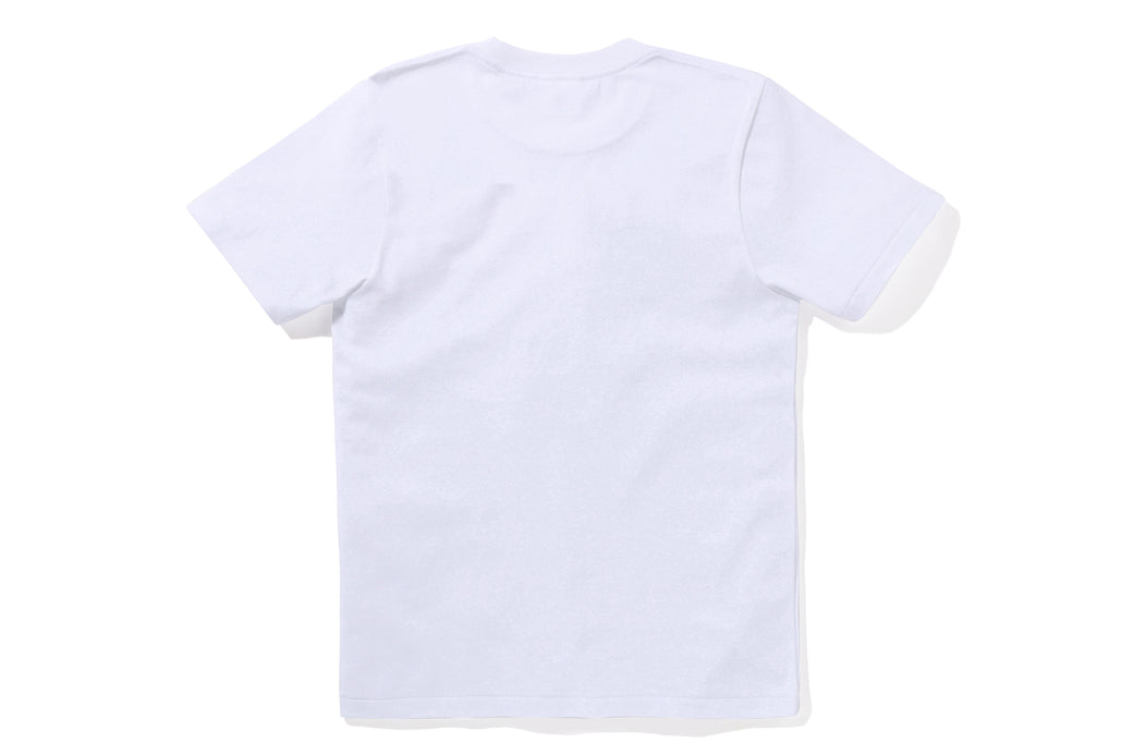 PASTEL COLOR CAMO COLLEGE TEE | bape.com