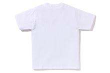 BAPE CHECK UNIVERSITY COLLEGE LOGO TEE