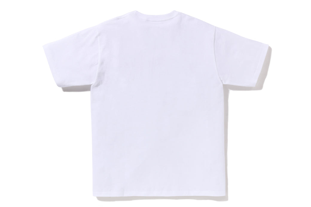 COLOR CAMO COLLEGE TEE | bape.com