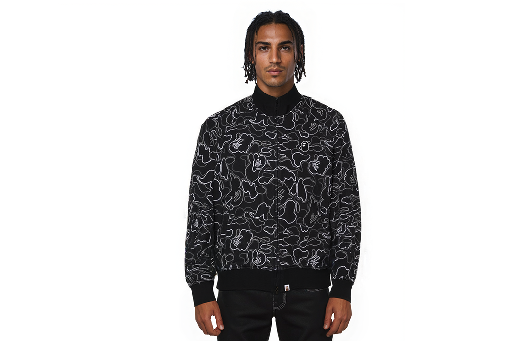 【A BATHING APE】NEON CAMO JACQUARD TRACK JACKET 要在庫確認 NEON CAMO JACQUARD TRACK JACKET | bape.com