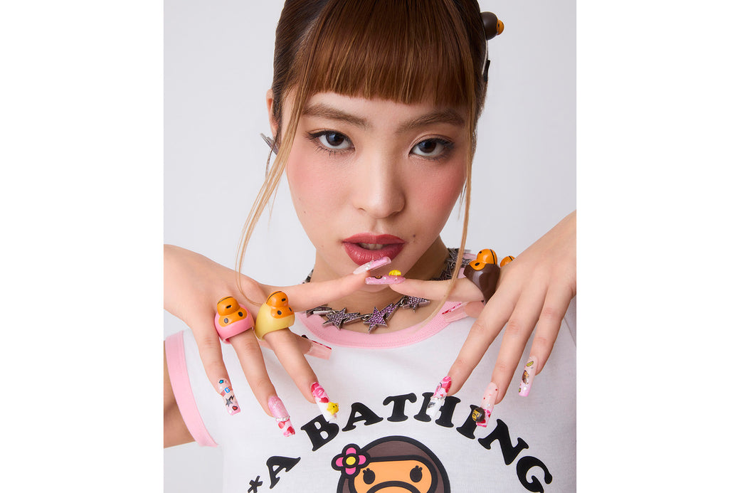 BABY LISA NAIL SEAL SET ネイルパーツ BAPE A BATHING APE® Baby Lisa Nail Seal Set | Bape official website