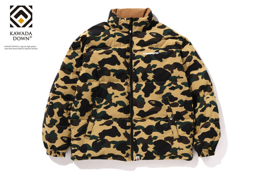 1ST CAMO REVERSIBLE DOWN JACKET