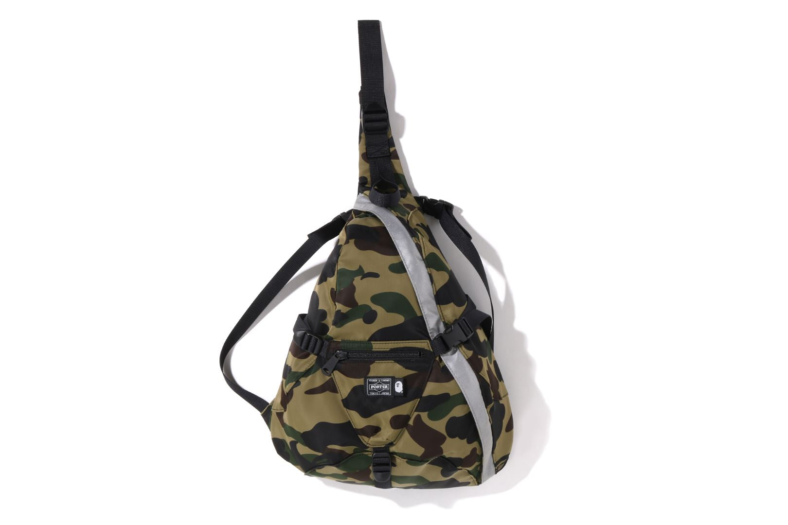 定番の新品19ss BAPE PORTER MIX CAMO SHOULDER BAG