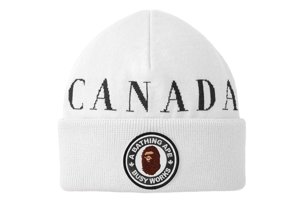 BAPE X CANADA GOOSE X CONCEPTS 】KNIT CAP | bape.com