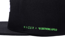 【 BAPE X RAZER 】SNAP BACK CAP