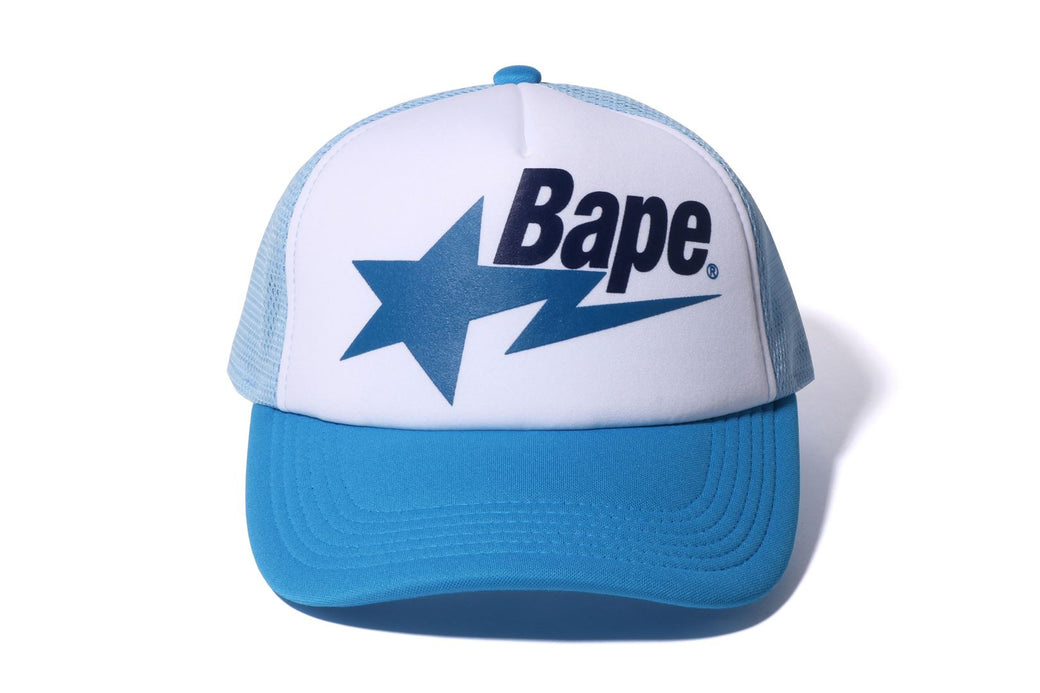bapesta trucker cap BAPE エイプ メッシュキャップ