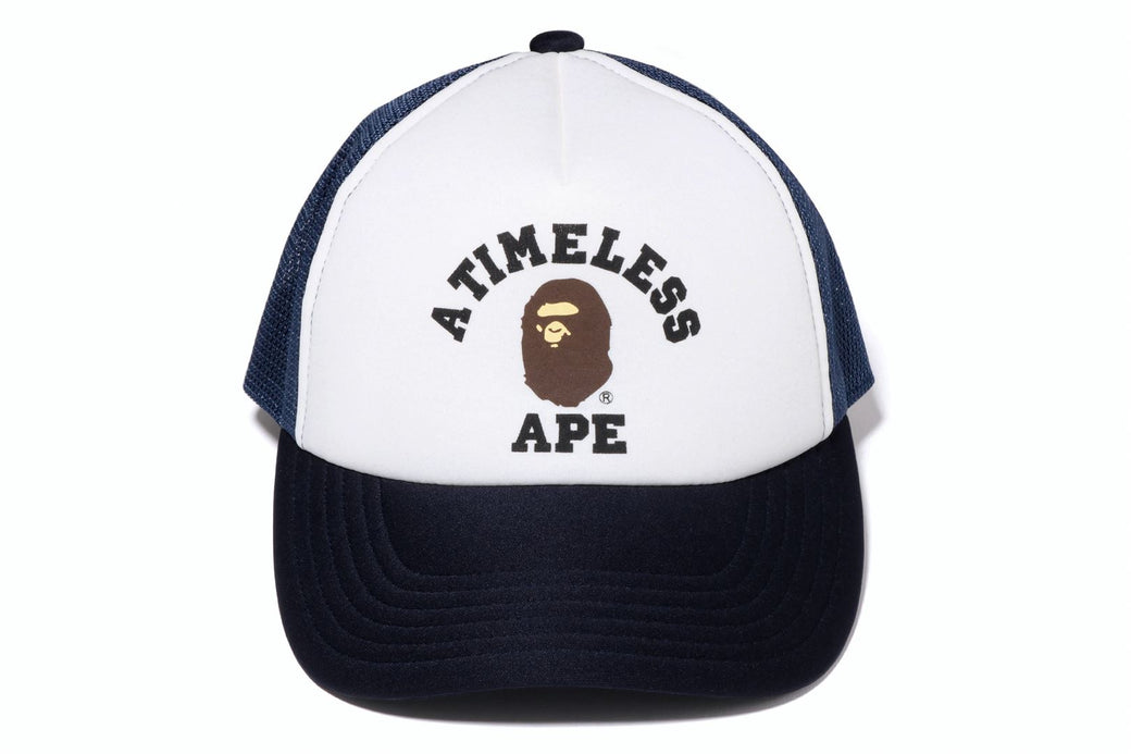 【 BAPE X JJJJOUND 】COLLEGE MESH CAP