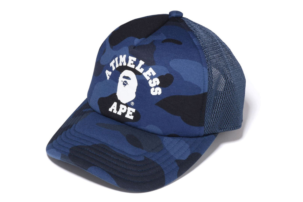 BAPE JJJJOUND CAMO COLLEGE MESH CAP