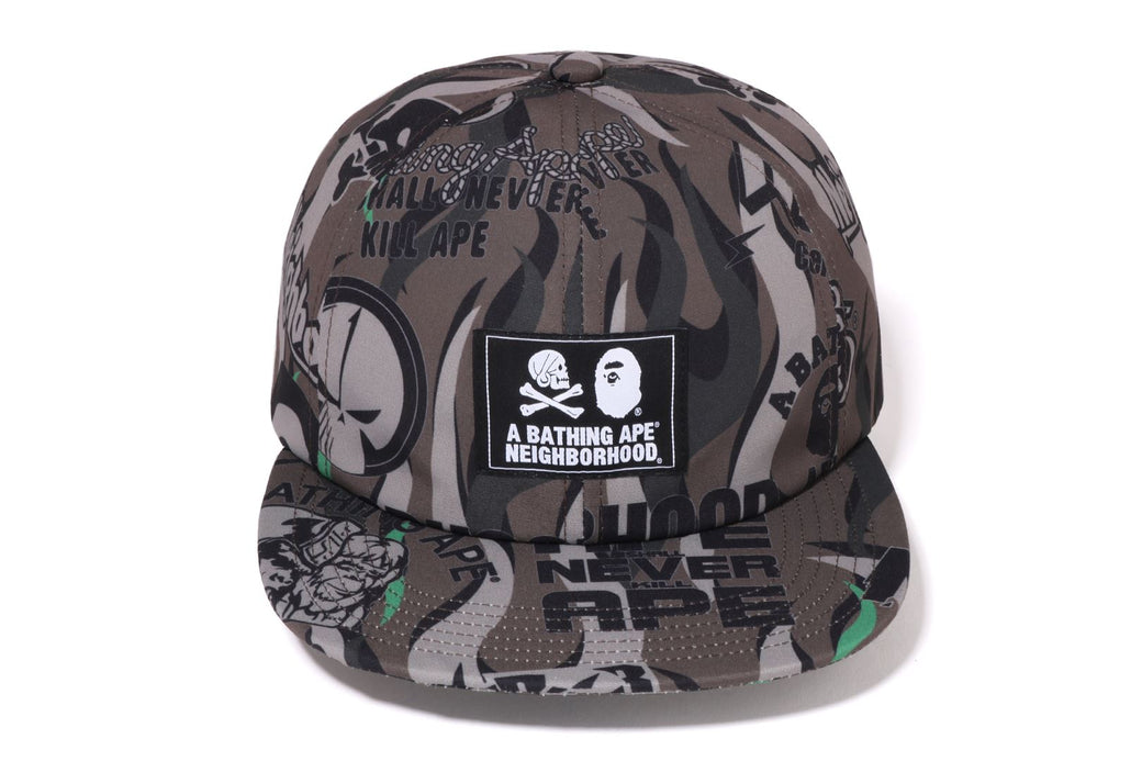 写真を追加しておりますNEIGHBORHOOD ×BAPE BAPE NBHD CAP - キャップ