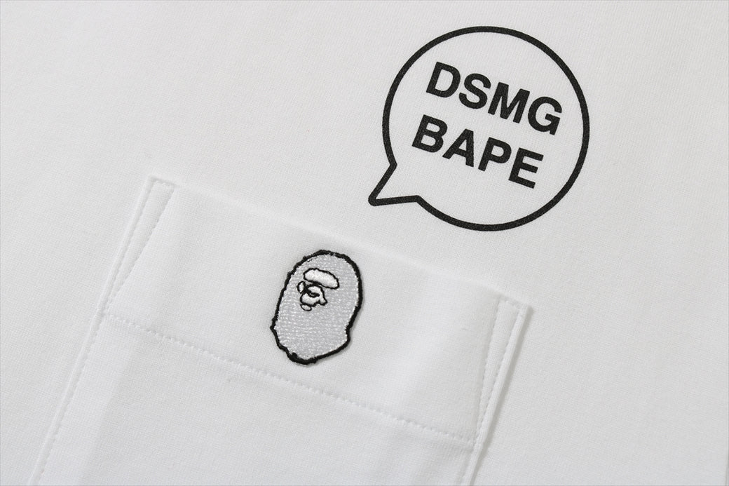 BAPE X DSMG 】POCKET TEE | bape.com