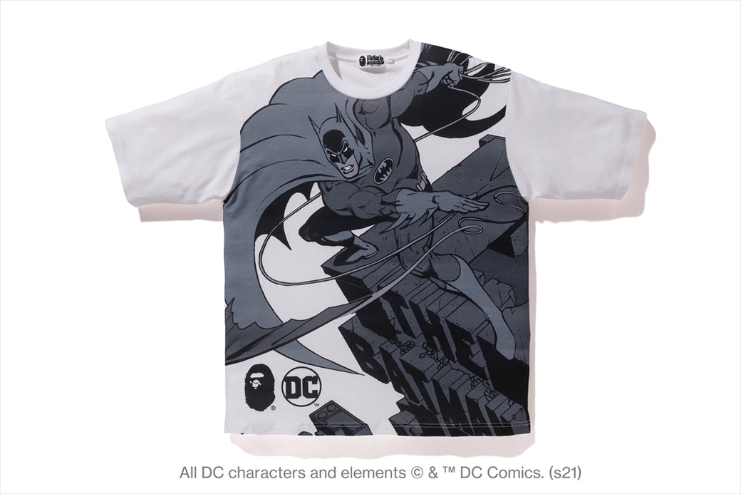 Tシャツ/カットソー(半袖/袖なし)BAPE DC BATMAN COLOR CAMO TEE XL BLACK