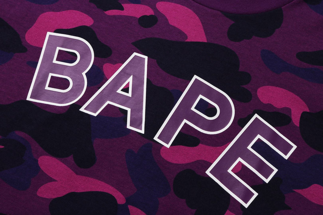 COLOR CAMO BAPE TEE