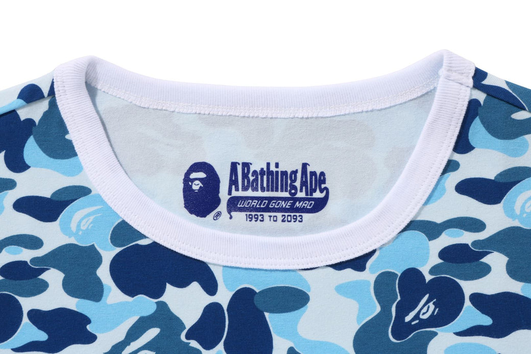 ONE POINT ABC CAMO TRIM TEE | bape.com