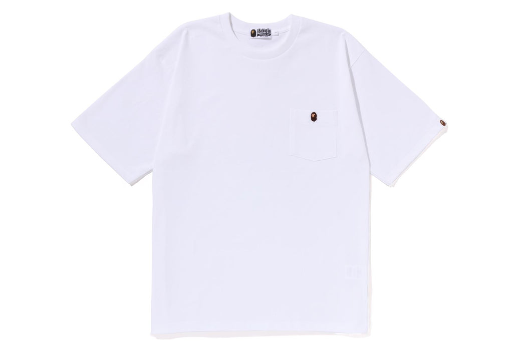 APE HEAD ONE POINT RELAXED FIT POCKET TEE | bape.com