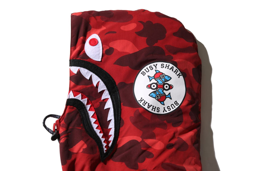 COLOR CAMO SHARK SNOWBOARD DOWN JACKET | bape.com