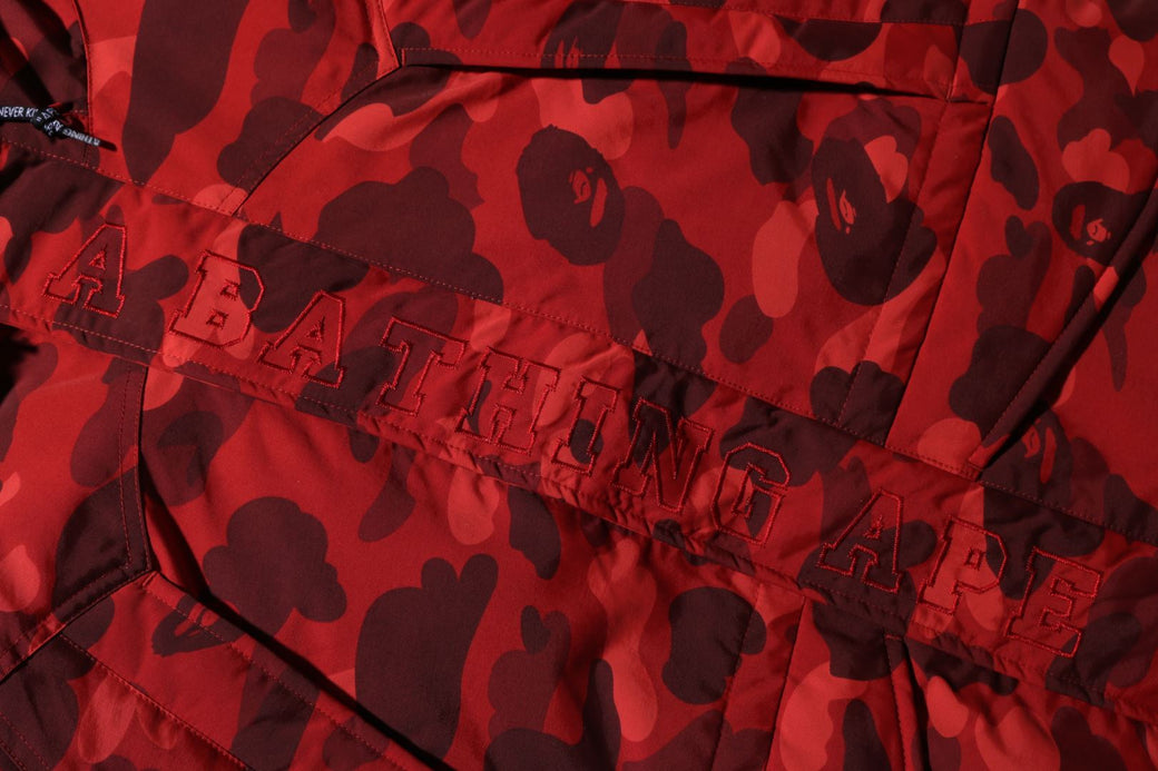 COLOR CAMO SHARK SNOWBOARD DOWN JACKET | bape.com COLOR CAMO SHARK SNOWBOARD DOWN JACKET | bape.com