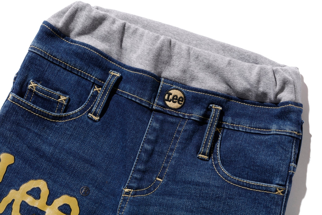 BAPE X LEE 】DAMAGE DENIM PANTS | bape.com