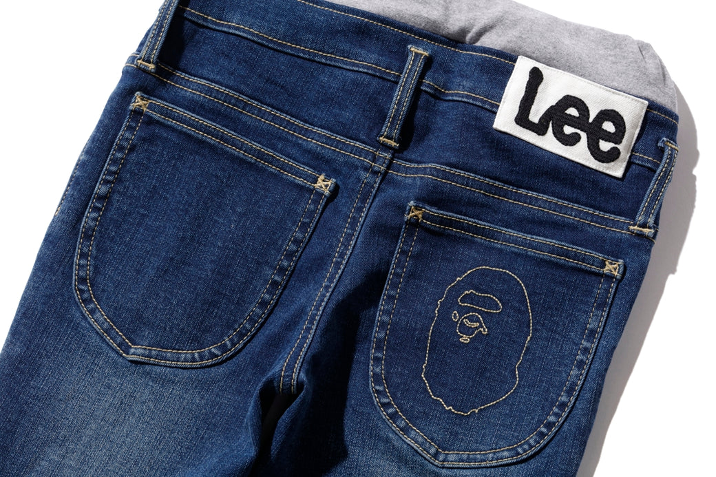 BAPE X LEE 】DAMAGE DENIM PANTS | bape.com