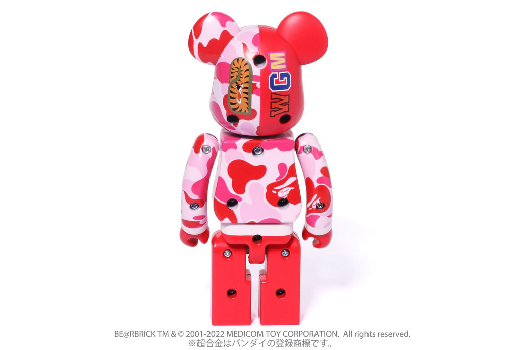 おもちゃ/ぬいぐるみ【ピンクのみ】超合金BE@RBRICK BAPE®️ABC CAMO SHARK