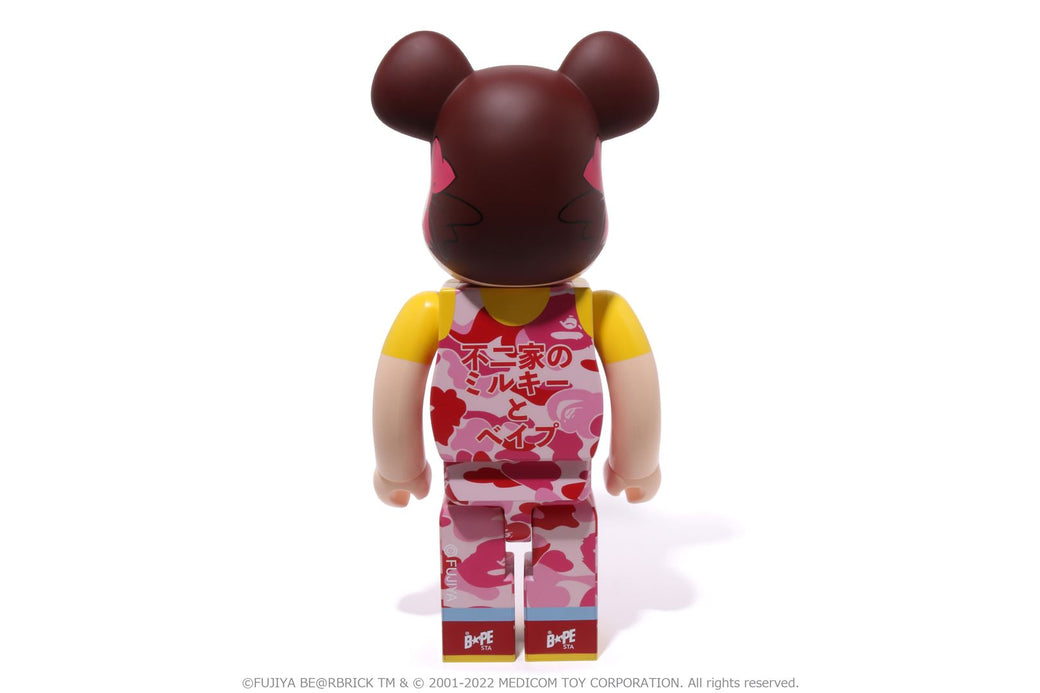 高い品質 × BAPE(R) BE@RBRICK ペコちゃん ピンク 1000% その他 