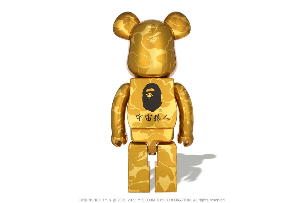 大特価新作BE@RBRICK BAPE 達磨 銀メッキ 1000％ フィギュア