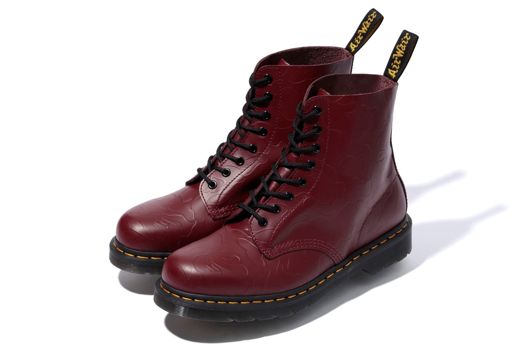 ストリートファッション【BAPE×Dr.Martens】abc 8 hole boots