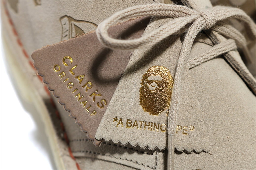 【 BAPE X CLARKS 】DESERT BOOTS