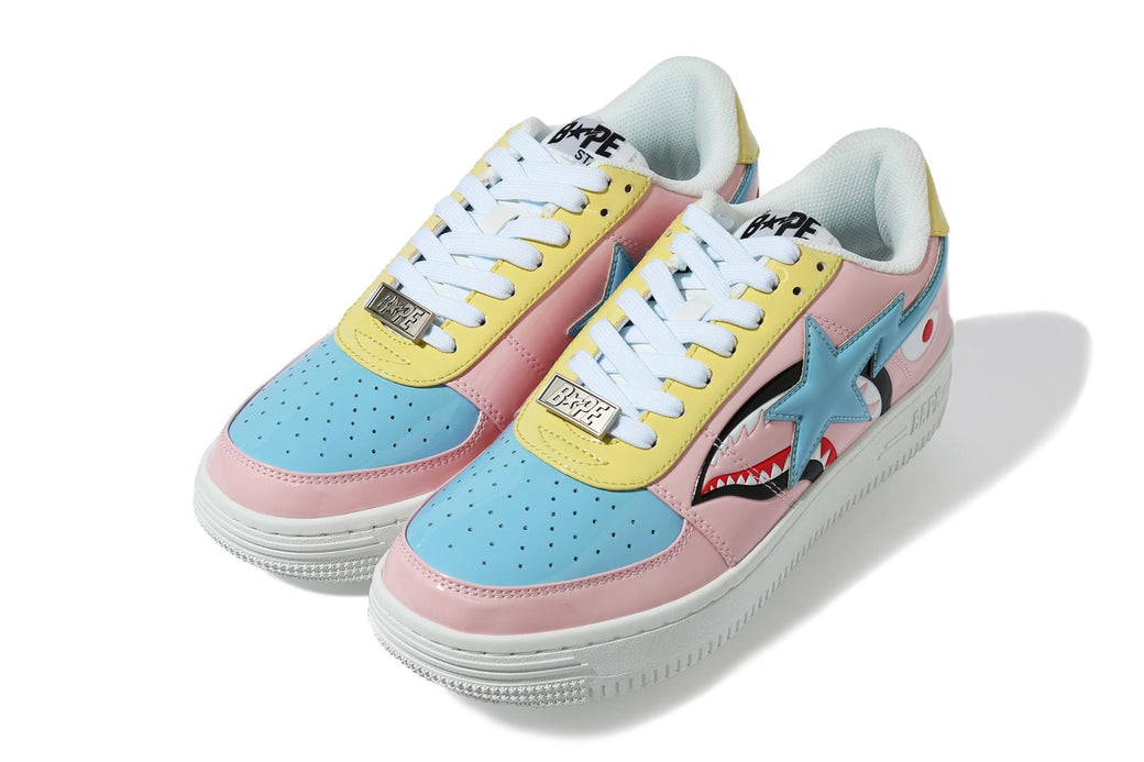 Bape shark bapesta low on sale