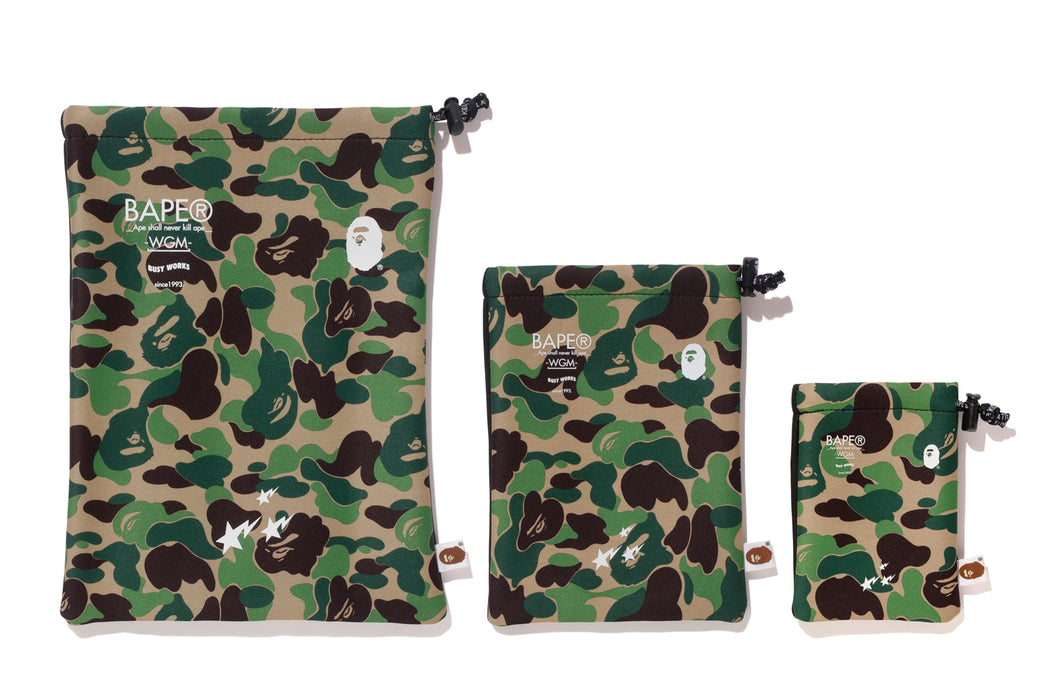 ABC CAMO GADGETS POUCH SET | bape.com