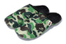 ABC CAMO SLIPPERS ＆ POUCH SET