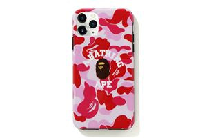 ABC CAMO COLLEGE I PHONE 11 PRO MAX CASE | bape.com