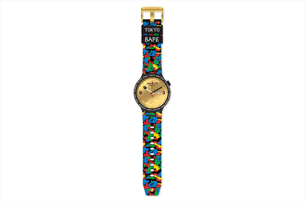 【 BAPE X SWATCH 】BIG BOLD