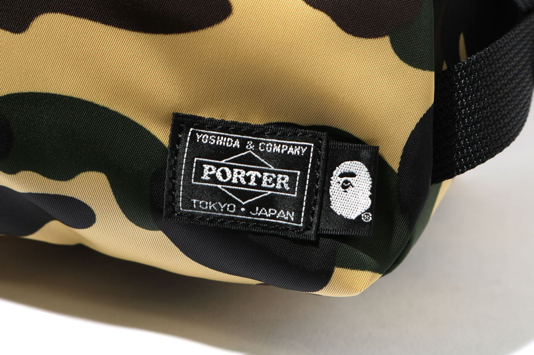 Bape porter 1st hot sale camo waist bag