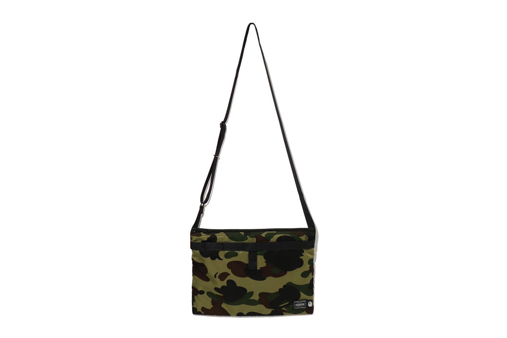 BAPE X PORTER 1ST CAMO CROSSBODY BAG