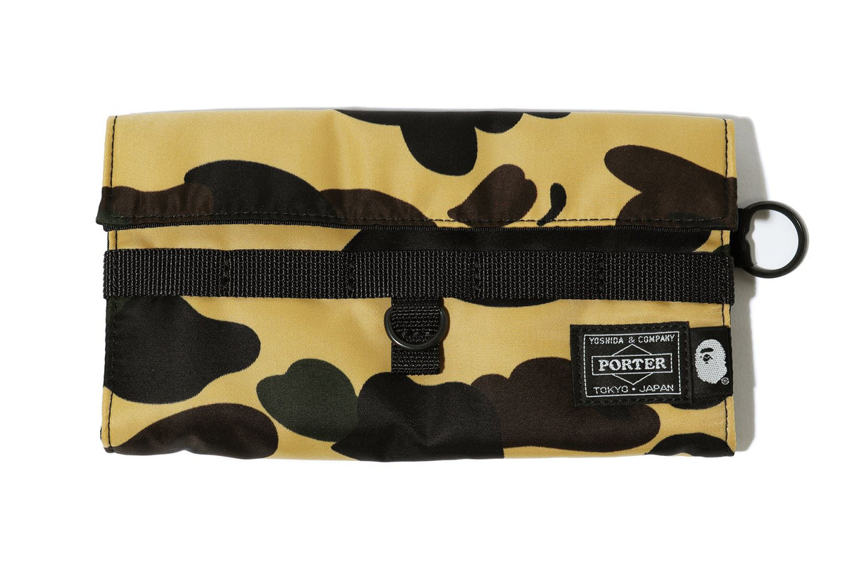 【 BAPE X PORTER 】1ST CAMO LONG WALLET | bape.com