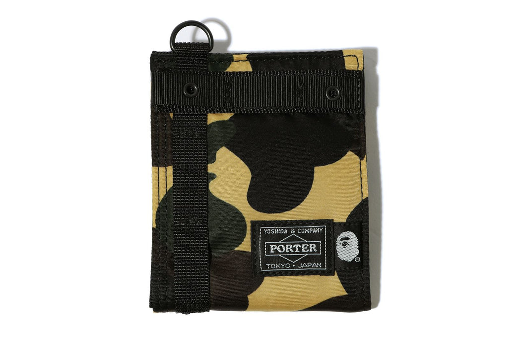 BAPE X PORTER 】1ST CAMO WALLET | bape.com