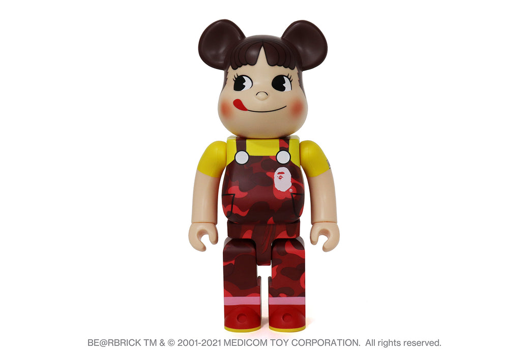 BE@RBRICK BAPE(R) × ペコちゃん 100% & 400%ブルー - フィギュア