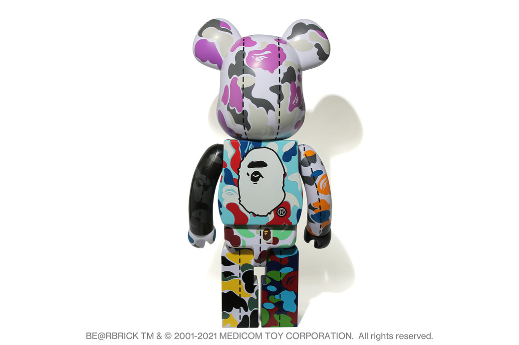 A BATHING APE 28TH ANNIVERSARY BE@RBRICK BAPE CAMO 1000% | bape.com