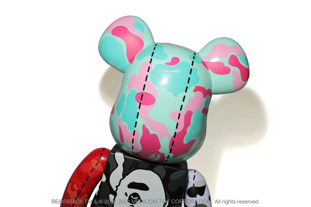 A BATHING APE 28TH ANNIVERSARY BE@RBRICK BAPE CAMO 1000% | bape.com